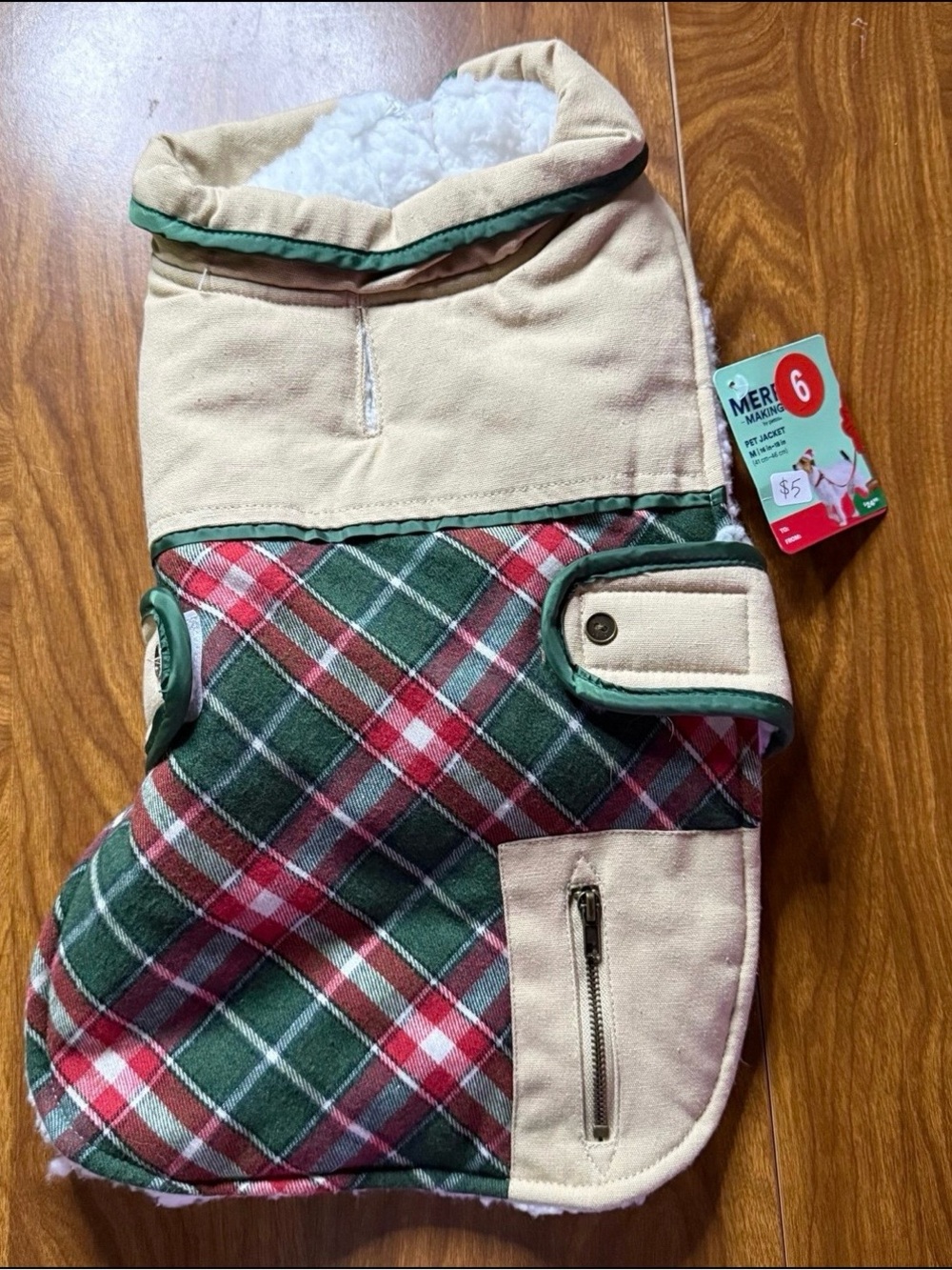 Merry Makings Pet Jacket - Size Medium